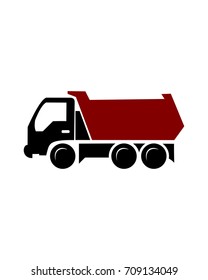 truck logo, vector