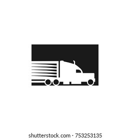 truck logo vector