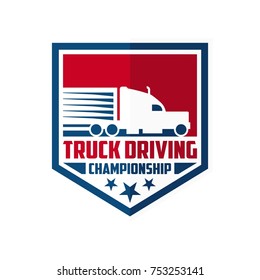 truck logo vector