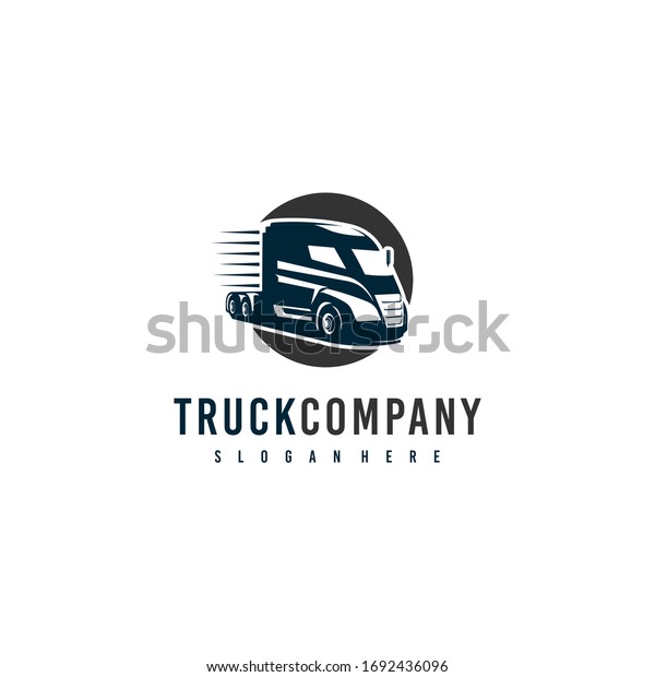 Truck logo vector design. Awesome a truck logo.\
A truck logotype.