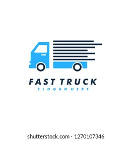 Truck logo vector illustration