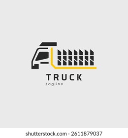 truck logo vector illustration design