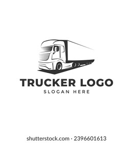 Truck Logo Vector Modern Illustration