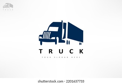 Truck Logo Vector. Trucking Design. Truck Repair.