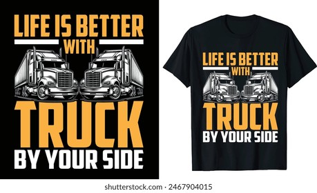 Truck Lover Gift, Trucker shirts, Trucker t shirts, Truck driver t-shirt ideas, Semi Truck t-shirt designs,