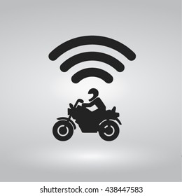 Truck Networking Icon