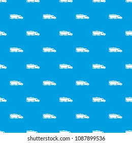 Truck oil pattern vector seamless blue repeat for any use