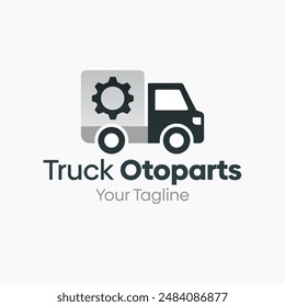 Truck Otoparts Logo Vector Template Design. Good for Business, Startup, Agency, and Organization