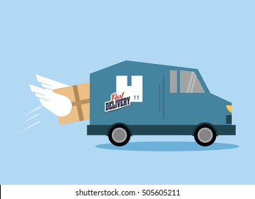 Truck package and delivery design