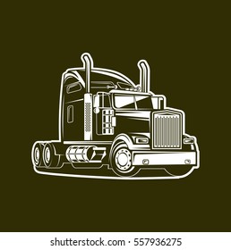 truck print for t-shirt