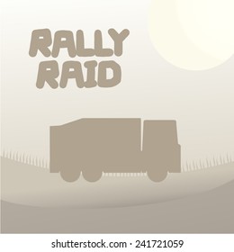 Truck rally raid