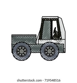truck rocker  vector illustration
