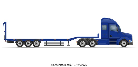 1,714 Vector Cartoon Semi Truck Images, Stock Photos & Vectors 