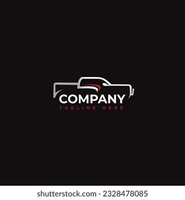 Truck Services Logo vector perfect for automotive, auto repair, or auto detailing