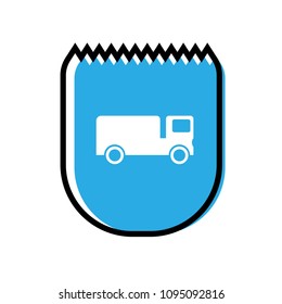 Truck and shield