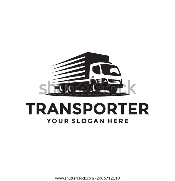 Truck Shipping Transporter Logo design,
Warehouse, Logistic