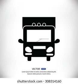 Truck sign icons