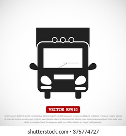 Truck sign icons