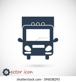Truck sign icons