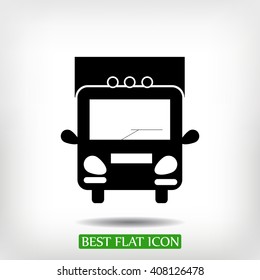 Truck sign icons