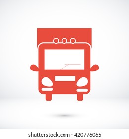 Truck sign icons