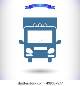 Truck sign icons
