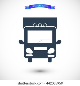 Truck sign icons