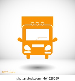 Truck sign icons