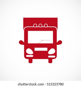 Truck sign icons, vector best flat icon, EPS