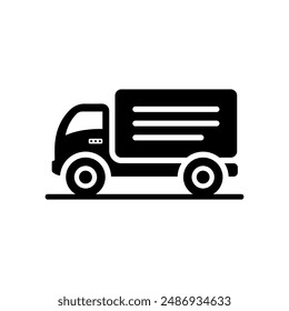 Truck silhouette design vector eps