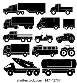 Truck Silhouettes
