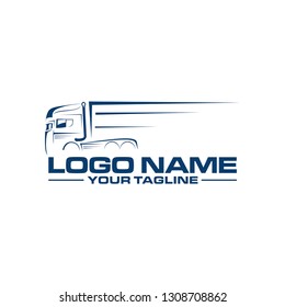 truck silhouettes logo