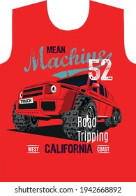 truck speed vector design graphic