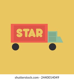 truck star image background texture