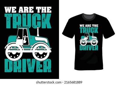 Truck T Shirt Design Vintage Typography Stock Vector (Royalty Free ...