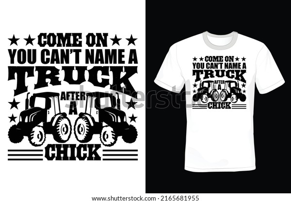 Truck T shirt design,\
vintage, typography
