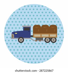 truck theme elements vector,eps