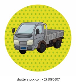 truck theme elements vector,eps