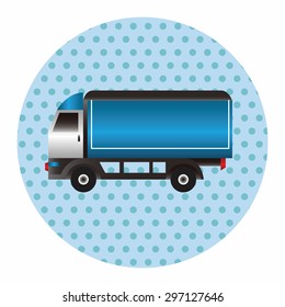 truck theme elements vector,eps