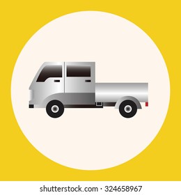 truck theme elements vector,eps