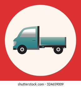 truck theme elements vector,eps