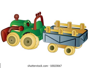 The truck toy for game