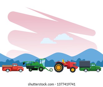 truck and tractor