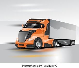 Truck with trailer