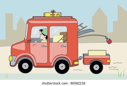 Truck trailer