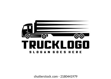 Truck Trailer Logo Transportation Truck Logo Stock Vector (Royalty Free ...