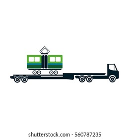 truck and train icon