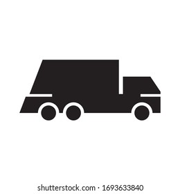 Truck trans logo template vector icon design