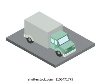 truck transport delivery icon