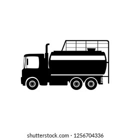 Truck to transport fuel.